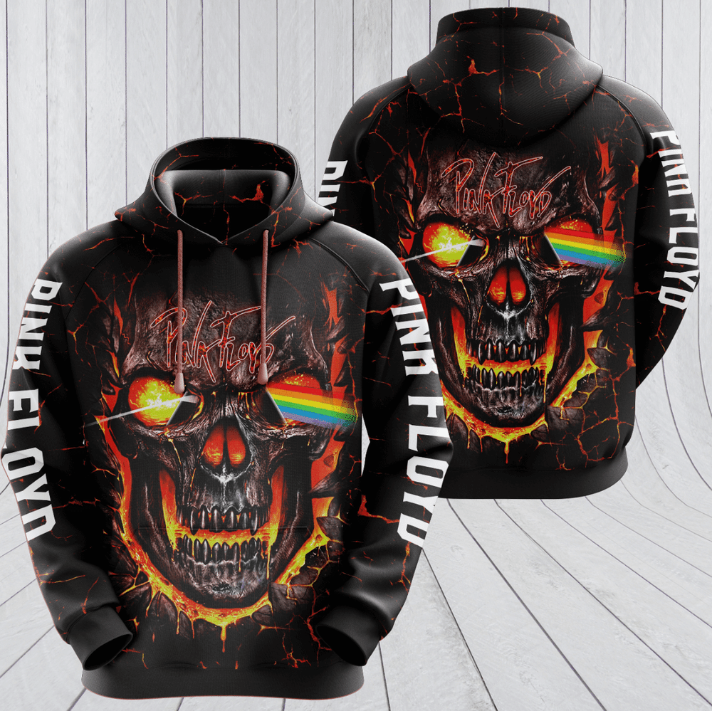 Pink Floyd Skull Black Men And Women 3D Full Printing Pullover Hoodie And Zippered Pink Floyd 3D Full Printing Shirt 2020