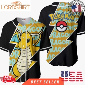 Pokemon Dragonite Pikachu Halloween Pikachu Baseball Jersey