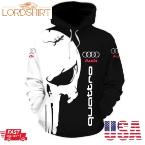 Punisher Skull Audi Quattro Men And Women 3D Full Printing Hoodie Shirt Punisher Skull Audi Quattro 3D Full Printing Shirt Audi Quattro 3D All Over Printed Shirt