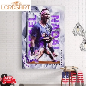 Rafael Nadal Poster Tennis Canvas