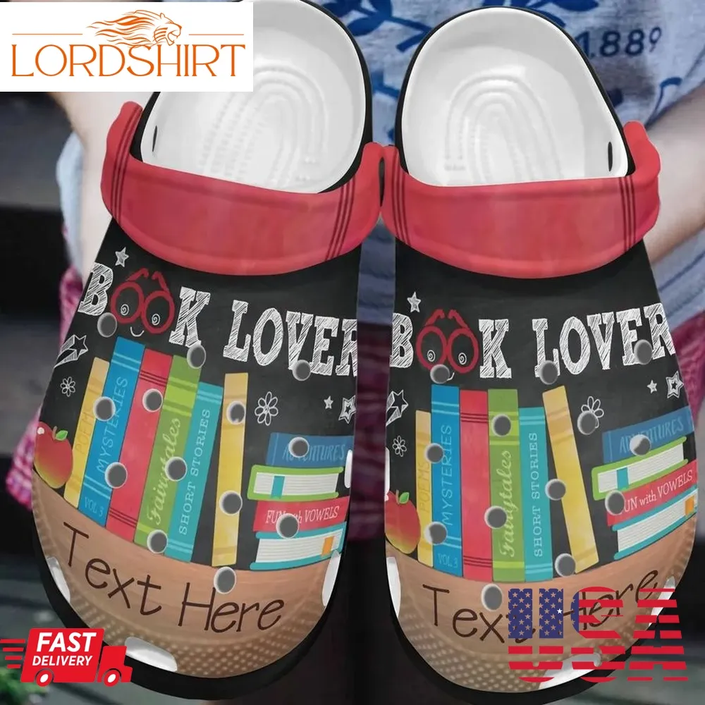 Reading Personalized Clog Custom Crocs Comfortablefashion Style Comfortable For Women Men Kid Print 3D Book Lover