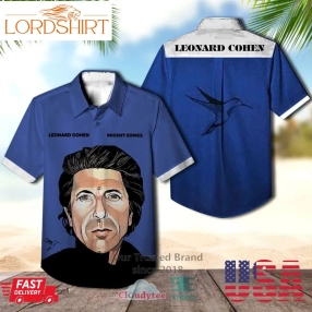 Recent Songs Leonard Cohen Hawaiian Shirt