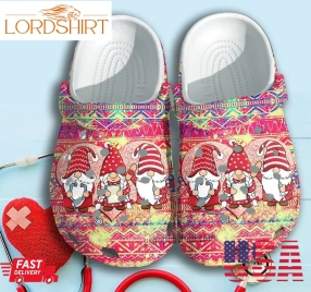 Red Gnome Nurse Life Shoes Clogs Crocs Birthday Gift   Lnurse003