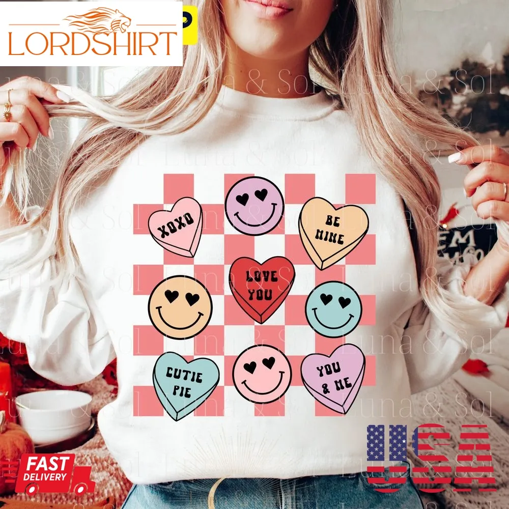 Retro Groovy Valentines Popular Trending Unisex Shirt