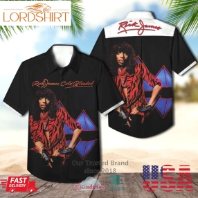 Rick James Cold Blooded Album Hawaiian Shirt