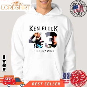 Rip Ken Block 1967 2023 Thank You For The Memories Graphic Unisex Hoodie