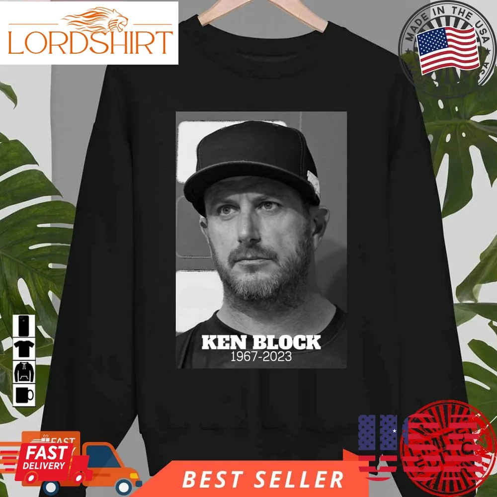 Rip Ken Block 1967 2023 Thank You For The Memories Unisex Sweatshirt