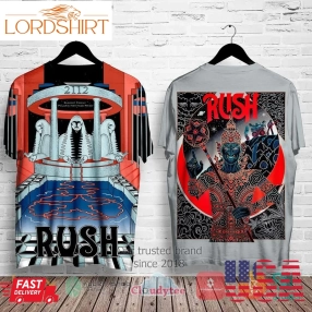 Rush 2122 Slaight Family Polaris Heritage Prize Album 3D Shirt