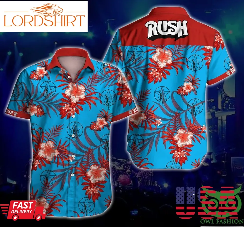 Rush Rock Music Band Hawaiian Shirt