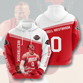 Russell Westbrook Houston Rocket Men And Women 3D Full Printing Hoodie