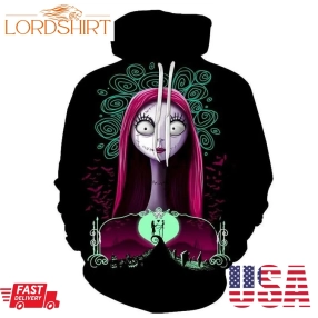 Sally The Nightmare Before Christmas 3D Sweatshirt Hoodie Pullover