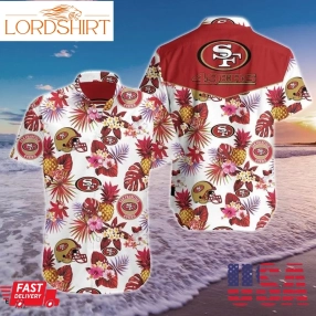 San Francisco 49 Ers Logo Football Sports Hawaii Shirt