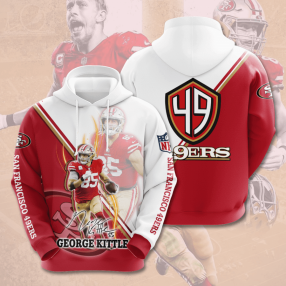 San Francisco 49Ers George Kittle 3D Hoodie Sweatshirt For Fans Men Women All Over Printed Hoodie