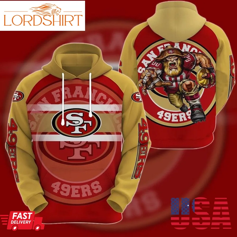 San Francisco 49Ers Nfl Running Back Men And Women 3D Full Printing Hoodie Zip Hoodie San Francisco 49Ers Nfl 3D Full Printing Hoodie Shirt