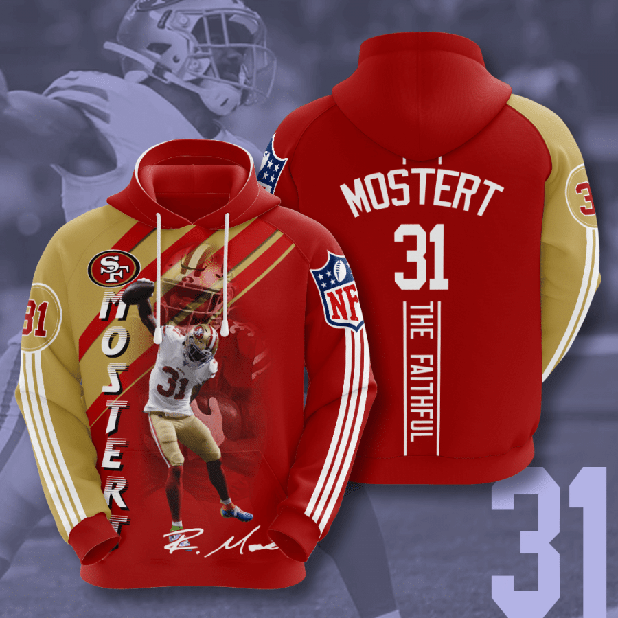 San Francisco 49Ers Raheem Mostert 3D Hoodie For Men For Women All Over Printed Hoodie