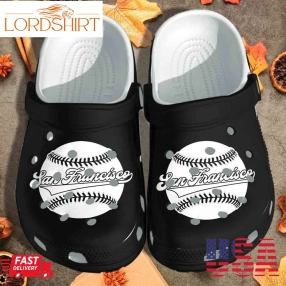 San Francisco Baseball Shoes Crocs Clogs Birthday Gift Men Women   Cr Sfrancisco1