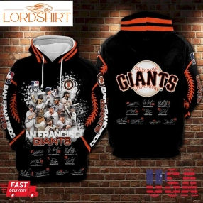 San Francisco Giants 3D Hoodie For Men For Women All Over Printed Hoodie