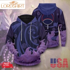 Sasuke Uchiha Pullover And Zip Pered Hoodies Custom 3D Naruto Graphic Printed 3D Hoodie All Over Print Hoodie For Men For Women