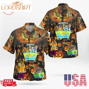 Scoobydoo Halloween Hawaiian Shirt