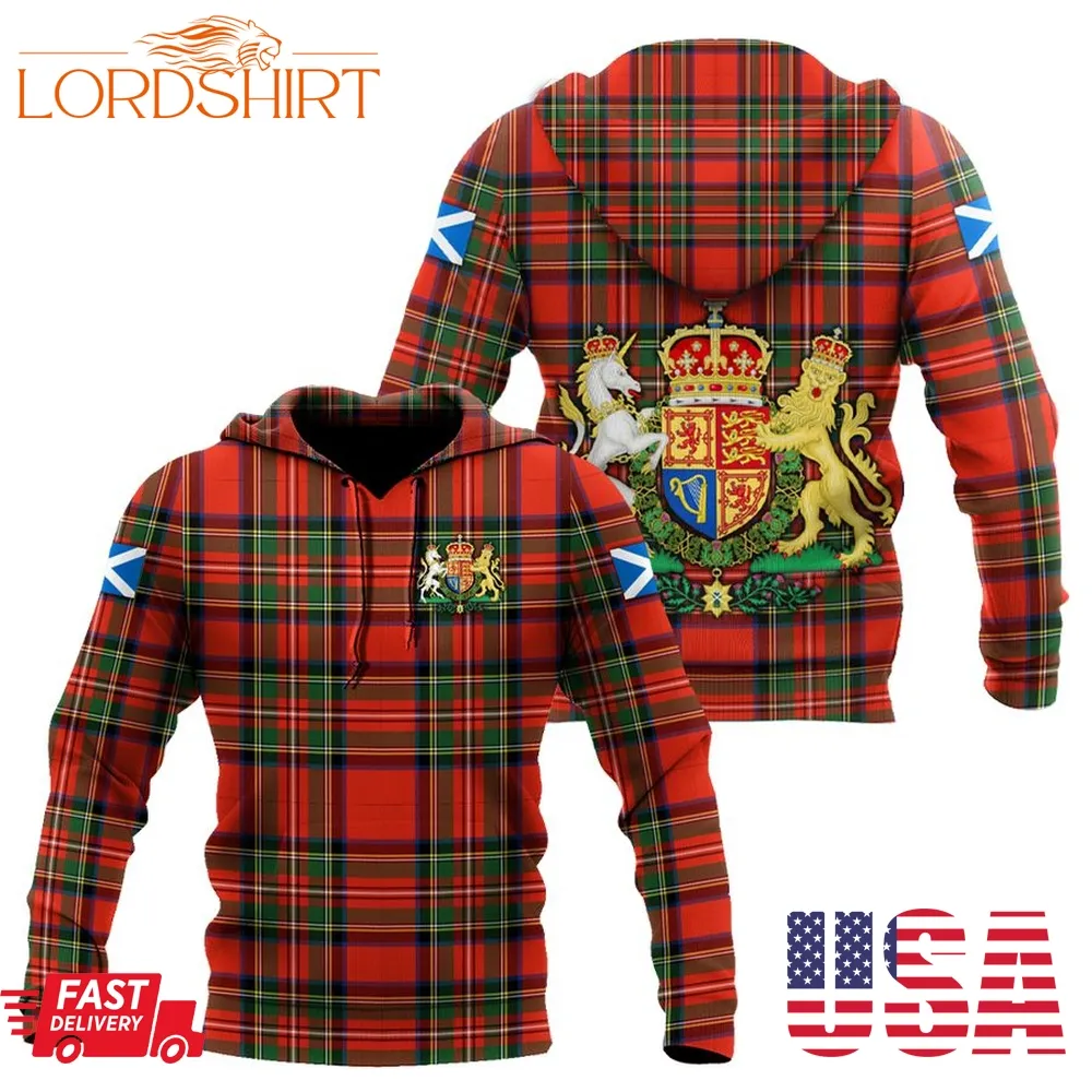 Scotland Tartan 3D All Over Printed Hoodie For Men And Women Mh2007202