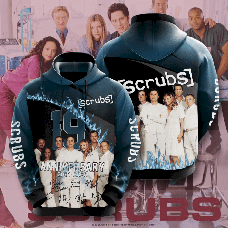 Scrubs Hoodie 3D All Over Print For Men And Women Ipq3476