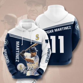 Seattle Mariners Edgar Martinez 3D Hoodie Sweatshirt For Fans Men Women All Over Printed Hoodie