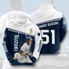 Seattle Mariners Ichiro Suzuki3d Hoodie Sweatshirt For Fans Men Women All Over Printed Hoodie