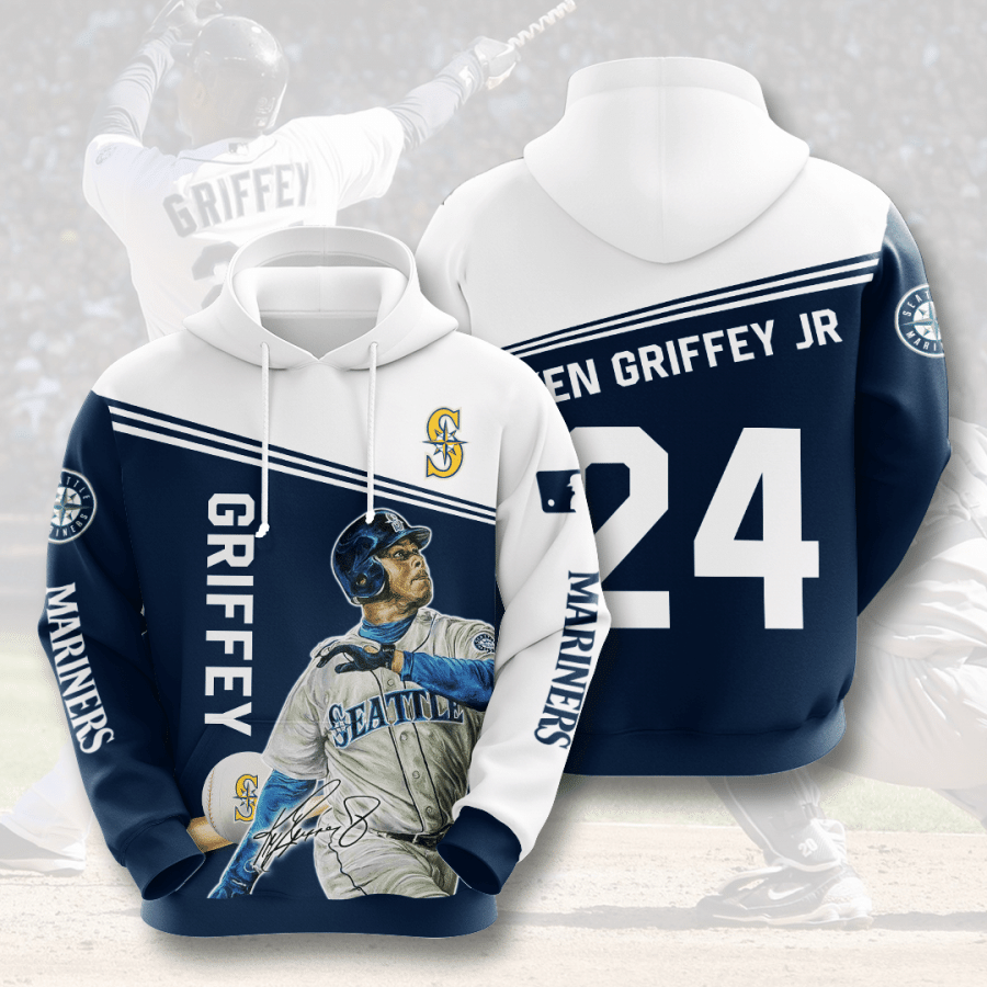 Seattle Mariners Ken Griffey Jr 3D Hoodie For Men For Women All Over Printed Hoodie