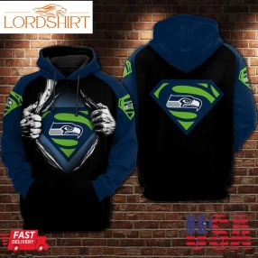 Seattle Seahawks 3D Hoodie For Men For Women All Over Printed Hoodie