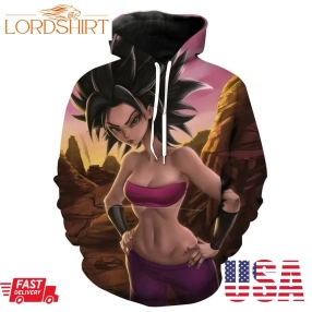 Sexy Caulifla Dragon Ball Super Caulifla Hoodie 3D