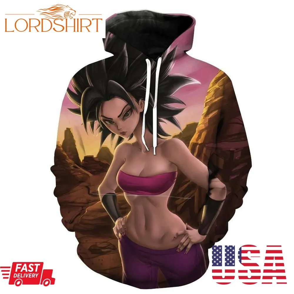 Sexy Caulifla Dragon Ball Super Caulifla Hoodie 3D