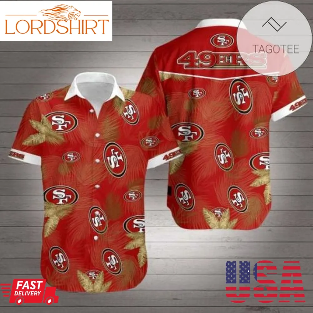 Sf 49Ers Authentic Hawaiian Shirt 2023 Summer Button Up Shirt For Men Hawaiian Summer Trends Shirt 2020