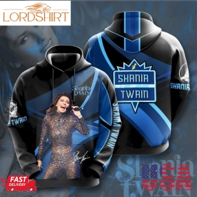 Shania Twain 3D Hoodie Full Print Ipq8055 For Men Women