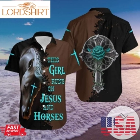 Shop Hawaiian Aloha Shirts Horse Cross This Girl