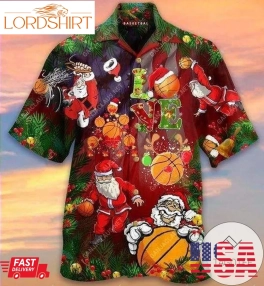 Shop Hawaiian Aloha Shirtsbasketball Christmas