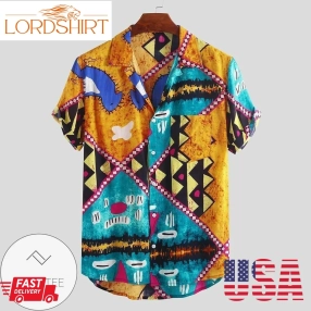 Shop Summer Color Authentic Hawaiian Shirt 2023