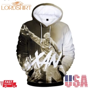 Singer Lil Xan Xanarchy Pullover And Zip Pered Hoodies Custom 3D Graphic Printed 3D Hoodie All Over Print Hoodie For Men For Women