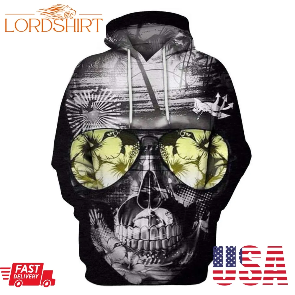 Skull 3D Hoodie 01