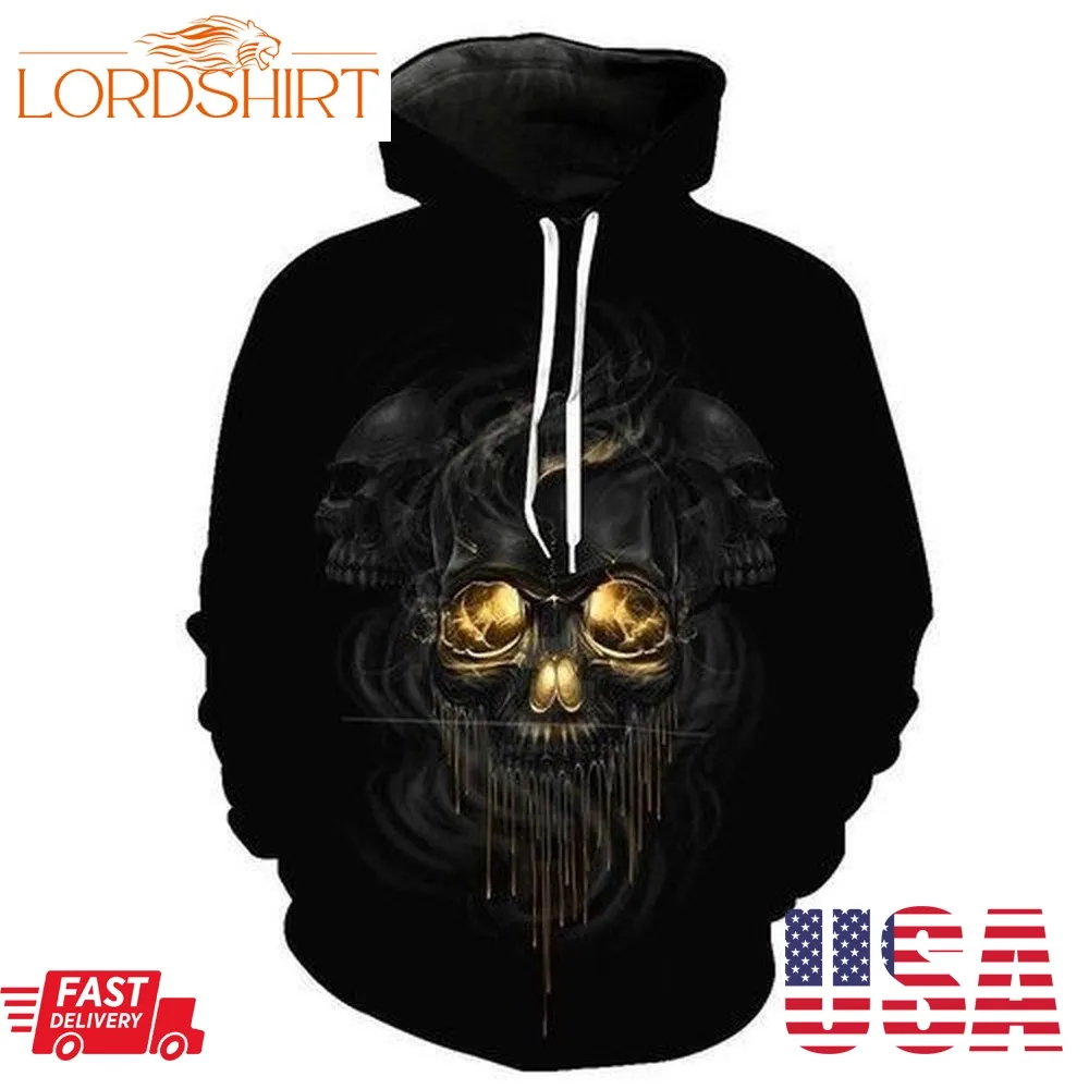 Skull 3D Hoodie Sweatshirt