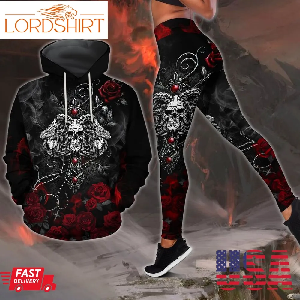 Skull And Snake Combo Hoodie + Legging Pi28092003