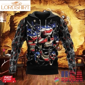 Skull Gift Skull Sugar American Dark Art Unisex Hoodie Ln