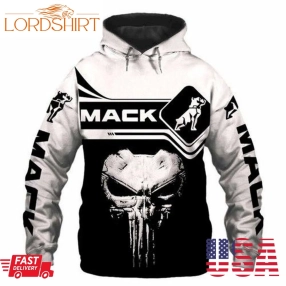 Skull Mack Trucks Men And Women 3D Full Printing Hoodie