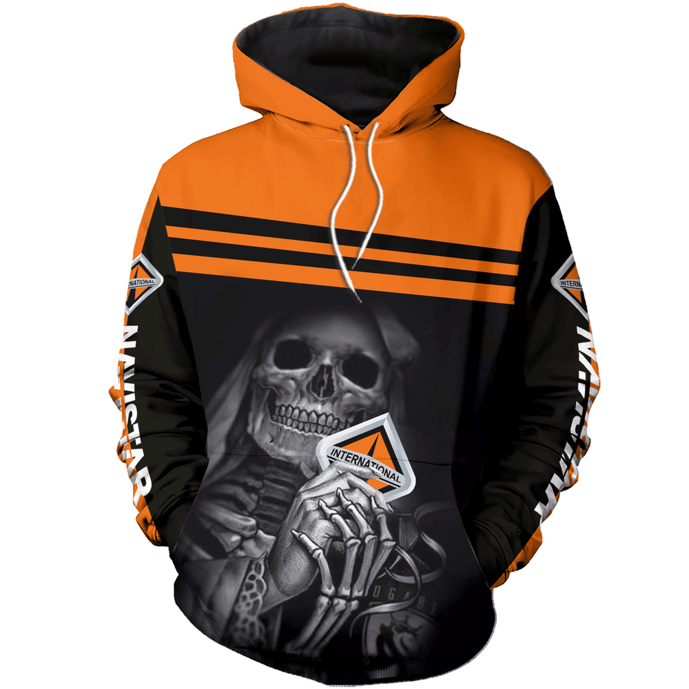 Skull Navistar Truck 3D Hoodie For Men For Women All Over Printed Hoodie