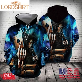 Skull Poker Pullover And Zip Pered Hoodies Custom 3D Graphic Printed 3D Hoodie All Over Print Hoodie For Men For Women