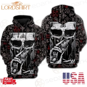 Skull Satan Pullover And Zip Pered Hoodies Custom 3D Graphic Printed 3D Hoodie All Over Print Hoodie For Men For Womenhoodie