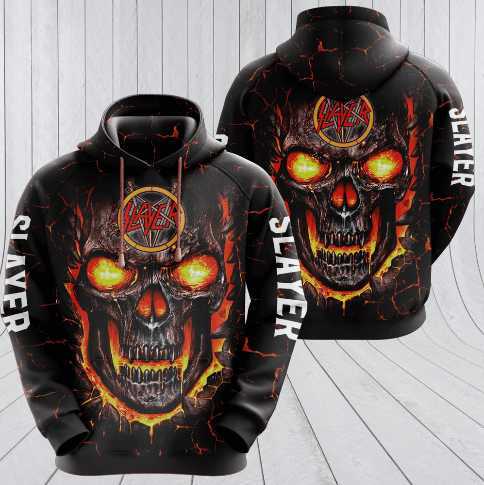 Skull Slayer 3D Hoodie For Men For Women All Over Printed Hoodie