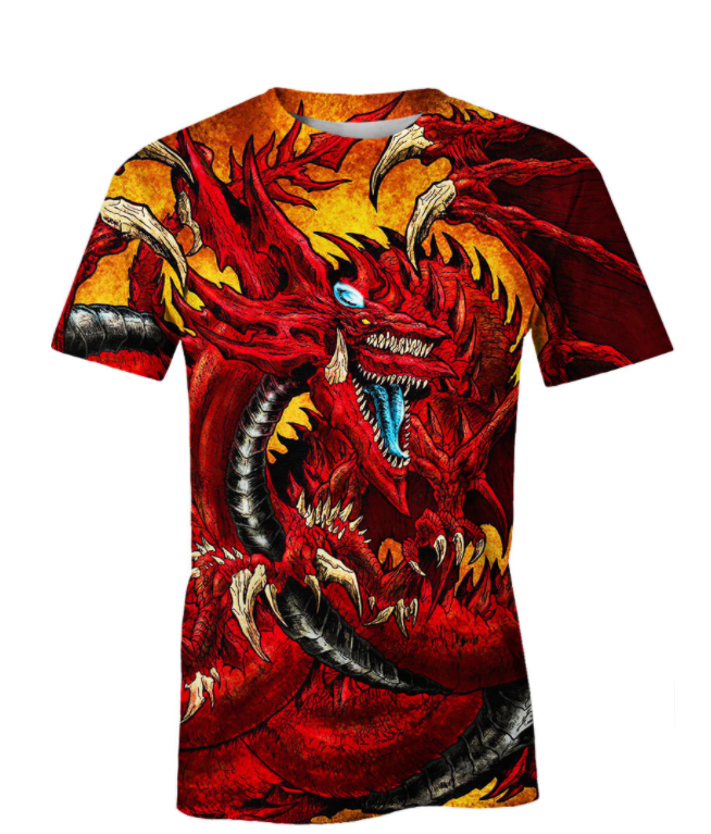 Slifer The Sky Dragon 3D Tshirt