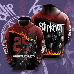 Slipknot 25Th Anniversary 3D Hoodie Full Print For Men Women Ipq3184