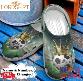 Soccer Personalized Clog Custom Crocs Comfortablefashion Style Comfortable For Women Men Kid Print 3D Soccer Is My Favourite Sport