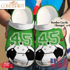 Soccer Personalized Love Sku 2257 Crocs Clog Shoes